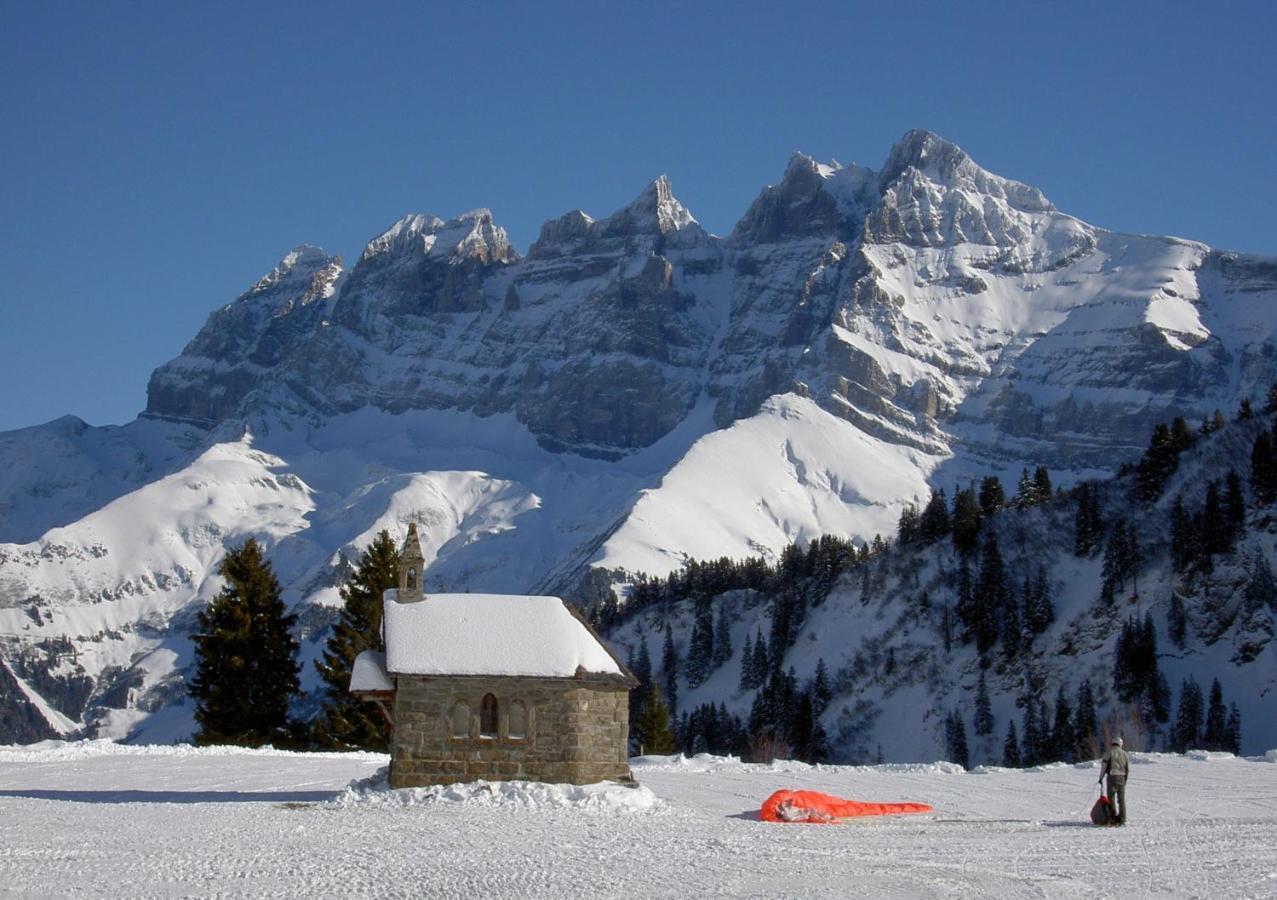 Hotel Des Portes Du Soleil Les Crosets Exterior foto